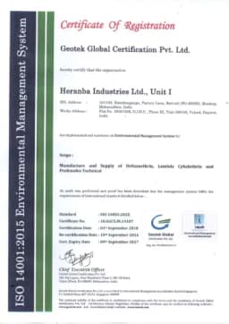 ISO 14001 2015 (VAPI)